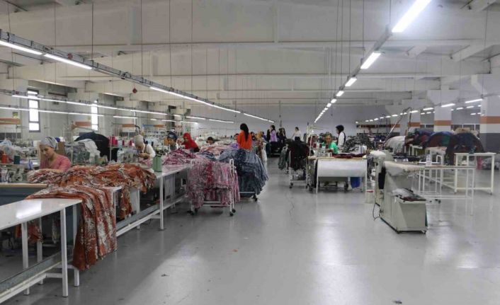 Diyarbakır’da ayda 66 bin ürün çıkartan firma, Ortadoğu’dan sonra Avrupa’yı giydirmeye hazırlanıyor