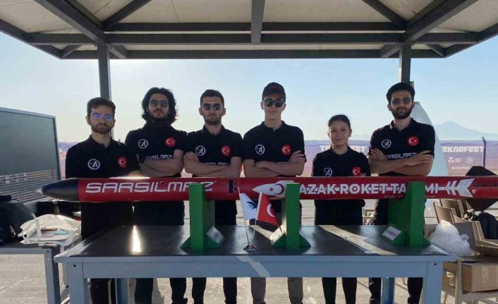 Düzce Üniversitesi roket takımlarından önemli başarı