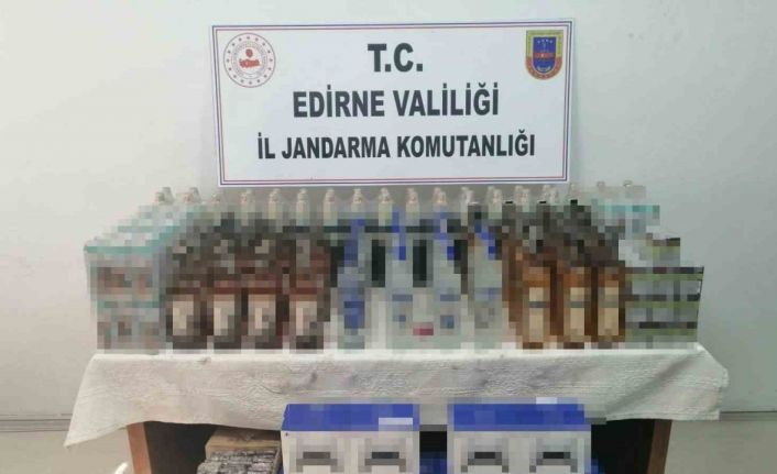 Edirne’de kaçakçılık operasyonu