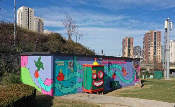 Enerjisa Enerji trafo binasını sokak sanatı ve artırılmış gerçeklik ile dönüştürdü