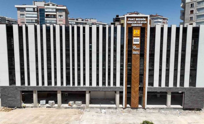 Fuat Sezgin Gençlik ve Spor Merkezi’nde sona yaklaşıldı