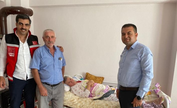 Hasta bakım yatağı talebini hayırsever karşıladı