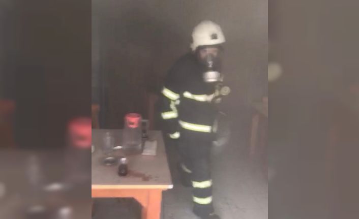 Hatay’da işyerinde çıkan yangın söndürüldü