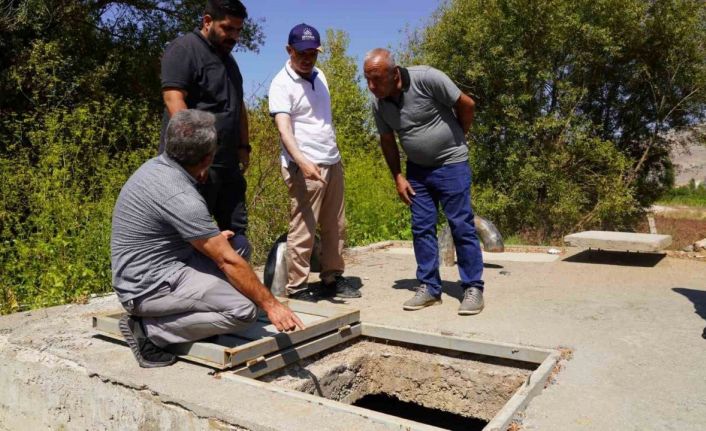 Havşeri İçme Suyu Hattı’nda bakım onarım çalışması sürüyor