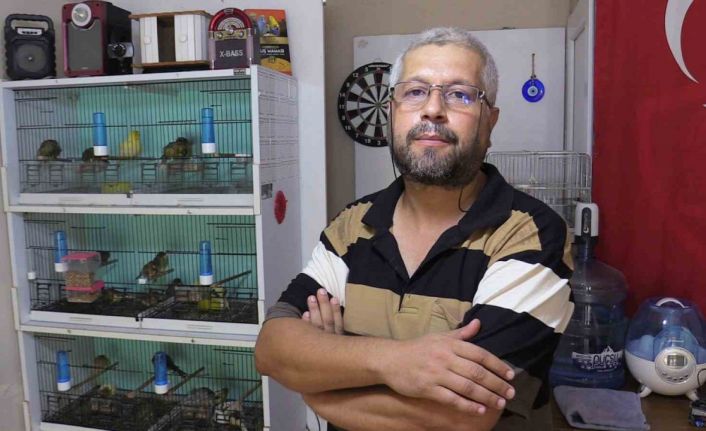 Hobi olarak başladı, şimdi 50 kuşu var