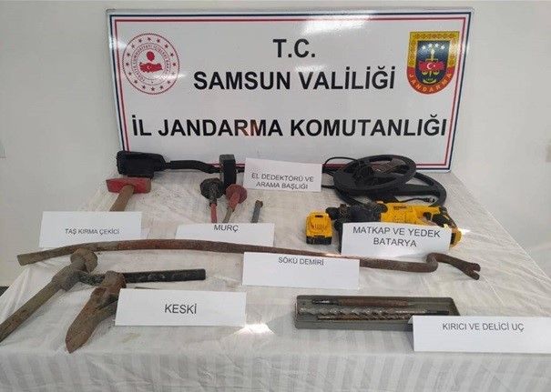 Kaçak kazıya izin yok: 2 şüpheli yakalandı