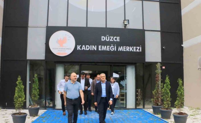 Kadın ve çiftçiler için yapılan projeler yerinde incelendi