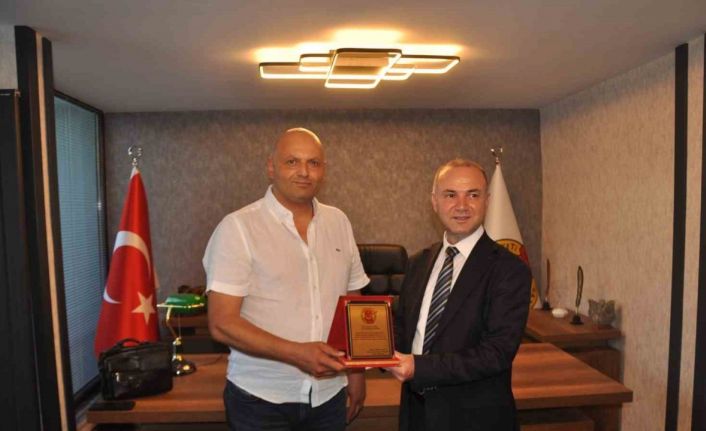 Kars Emniyet Müdürü Sağdıç, veda ziyaretlerini sürdürüyor