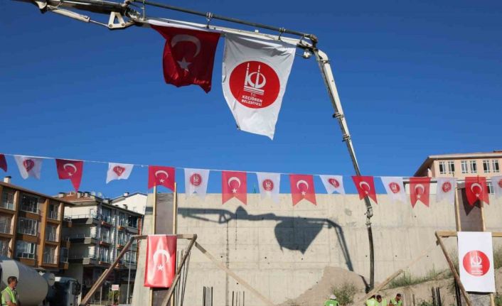 Keçiören’de yeni kapalı spor salonunun temelleri atıldı