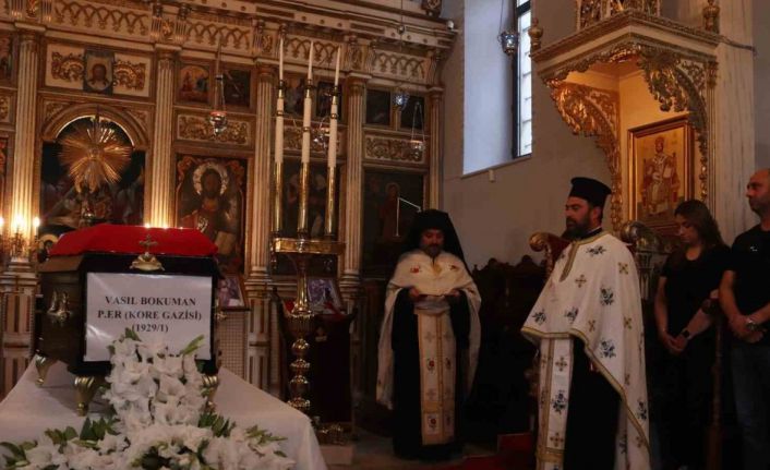 Kore Gazisi Vasıl Bokuman son yolculuğuna uğurlandı