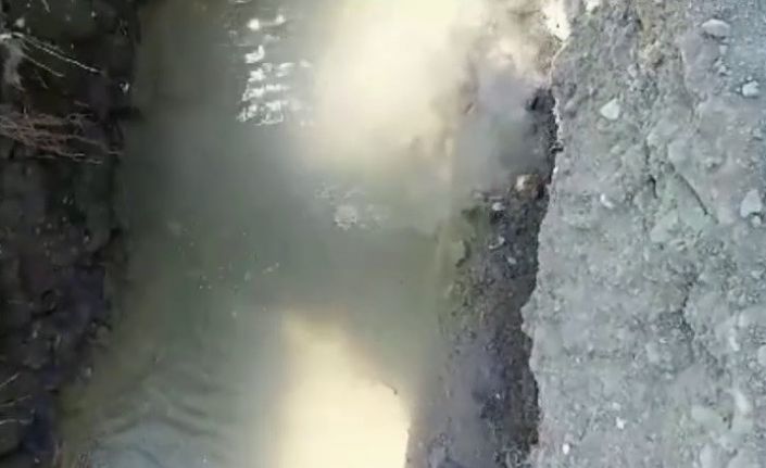 Köy muhtarından onarım tepkisi