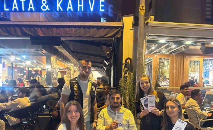 Kütahya Siber Suçlarla Mücadele Şube Müdürlüğü 2 bin 500 vatandaşı bilgilendirdi