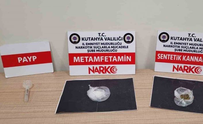 Kütahya’da narkotik operasyonlarında yakalanan 116 şahıstan 6’sı tutuklandı