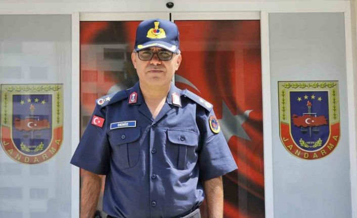 Manavgat Jandarma İlçe Komutanı Jan. Bnb. Mustafa Deniz göreve başladı