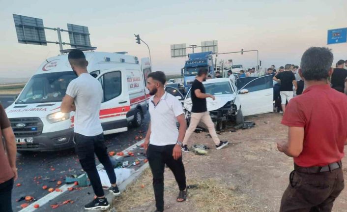 Mardin’de trafik kazası: 1’i ağır 10 yaralı