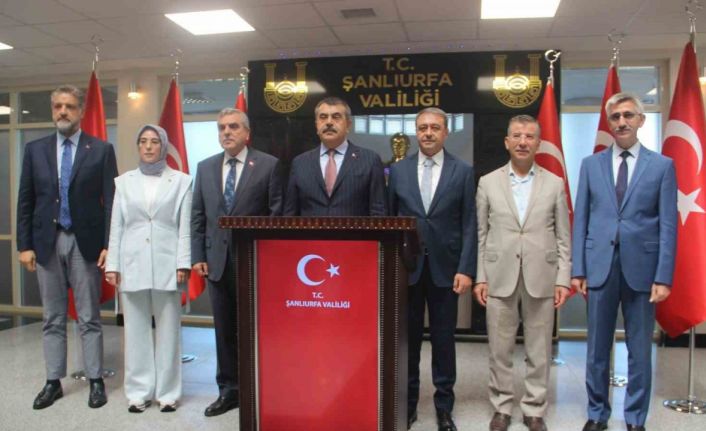 Milli Eğitim Bakanı Yusuf Tekin Şanlıurfa’da