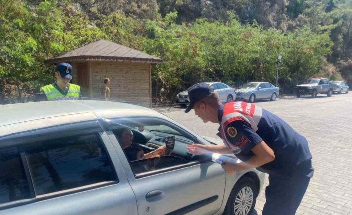 Milli Park’ta ziyaretçiler orman yangınlarına karşı bilgilendirildi