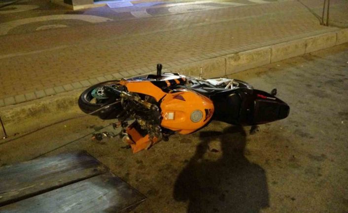 Motosiklet kazası: 2 yaralı