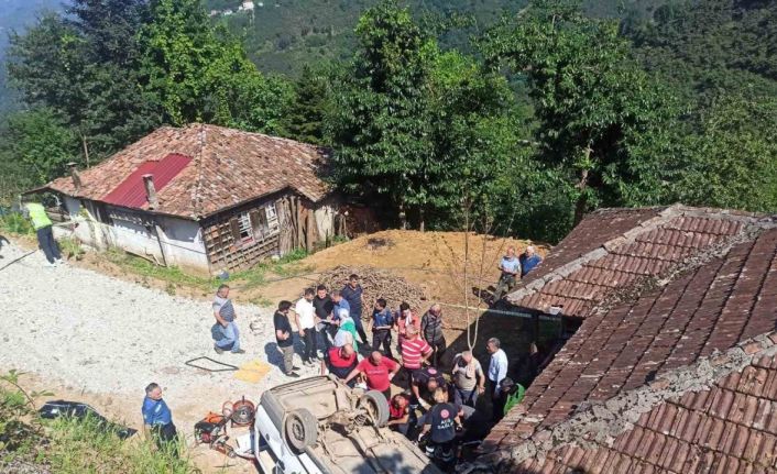 Ordu’da otomobil şarampole devrildi: 3 ölü, 2 yaralı