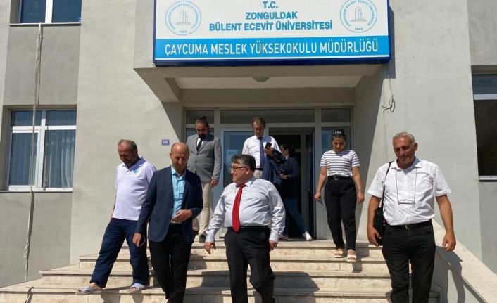 Rektör Özölçer’den birimlere ziyaret