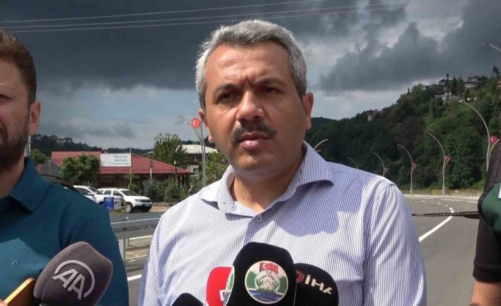 Rize Valisi İhsan Selim Baydaş: “24 saatte düşen yağış miktarı 200 kilogramın üzerinde oldu”