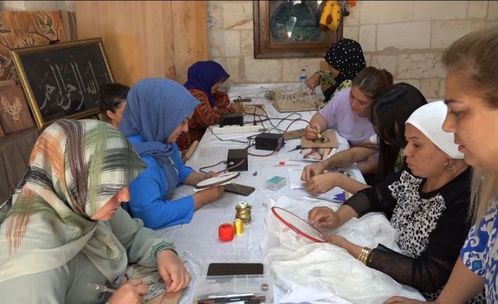 Sanat sokağındaki kurslara yoğun ilgi