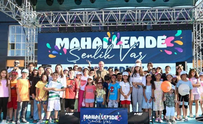 Selçuklu Belediyesinden “Mahallemde Şenlik Var” etkinliği