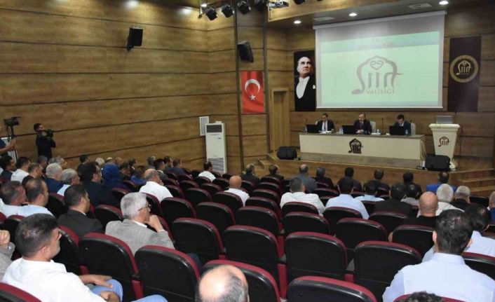 Siirt’te 31 milyar 607 milyon 530 bin TL tutarında 236 projeye yapılacak