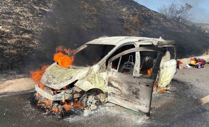 Soma’da orman yangını kontrol altına alındı