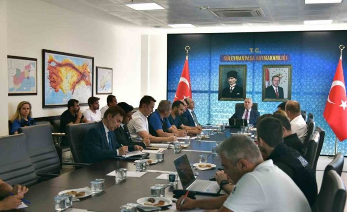 Tekirdağ’da il risk azaltma planları görüşüldü