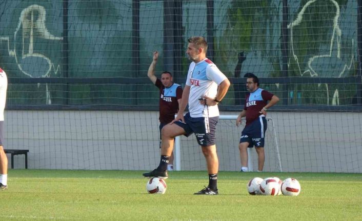 Trabzonspor, Çaykur Rizespor maçı hazırlıklarını sürdürdü