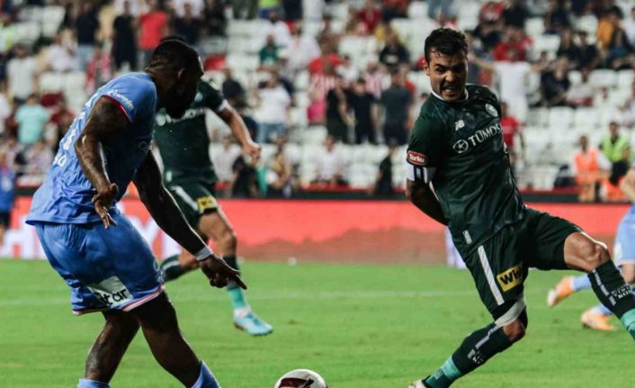 Trendyol Süper Lig: Antalyaspor: 1 - Konyaspor: 1 (Maç sonucu)