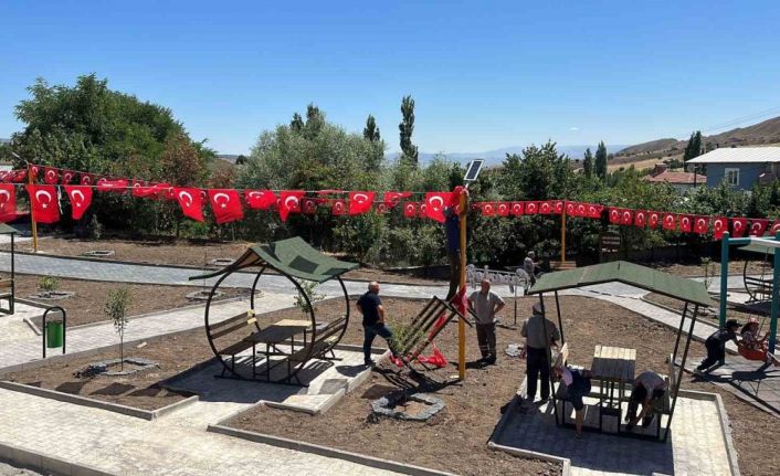 Türkiye’de bir ilk: 200 nüfuslu köye millet bahçesi yaptılar