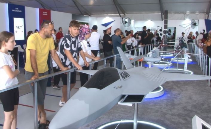 TUSAŞ’ın TEKNOFEST standına yoğun ilgi