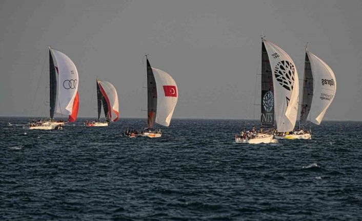 Üç gün sürecek yelken heyecanı başladı