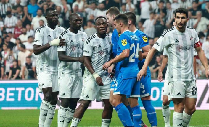 UEFA Avrupa Konferans Ligi: Beşiktaş: 0 - Dinamo Kiev: 0 (İlk yarı)