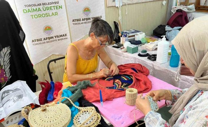 Unutulmaya yüz tutmuş yün keçe eğitimi Toroslar’da başladı