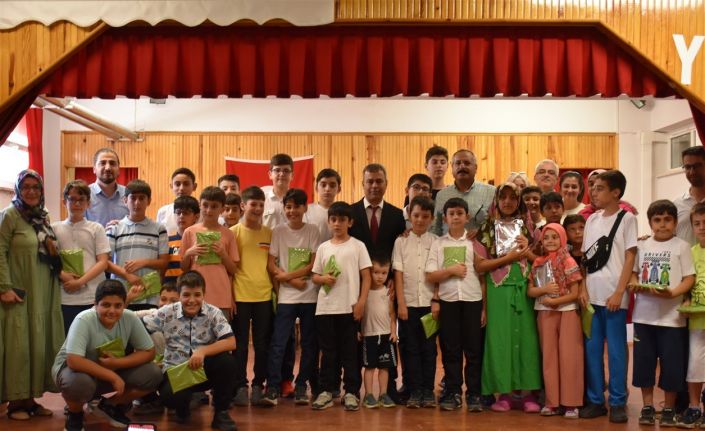 Yaz Kur’an Kursu kapanış programı gerçekleştirildi