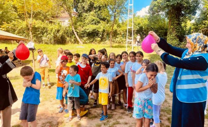 Yaz Kur’an kursu öğrencileri piknikte gönüllerince eğlendi