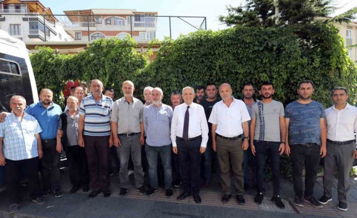 Yenimahalle Belediye Başkanı Yaşar, dolmuşçu esnafının sorunlarını dinledi