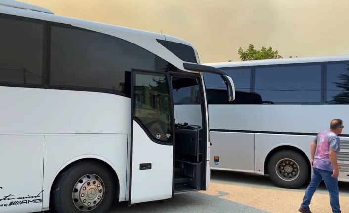 Yunanistan’daki yangında tahliyeler başladı, İpsala Sınır Kapısı kapatıldı