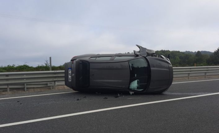 Zonguldak’ta trafik kazası: 2 yaralı