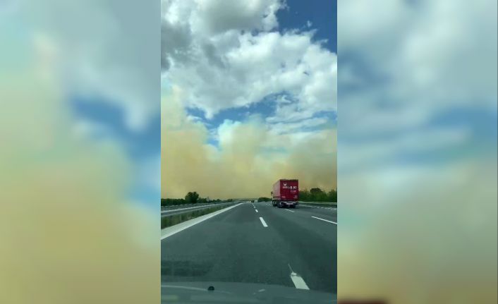 1 kişinin öldüğü ve 36 kişinin yaralandığı kazanın sebebi anız yangını