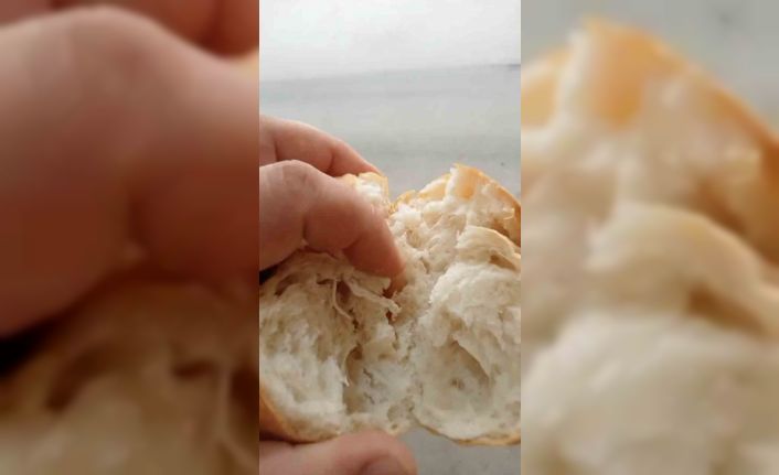 Aynı yerden alınan ekmeğin içinden yine ip çıktı