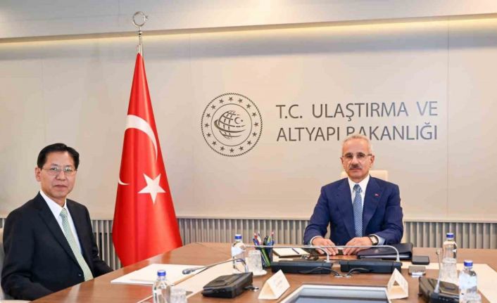 Bakan Uraloğlu, Çin Büyükelçisi Shaobin’ı kabul etti