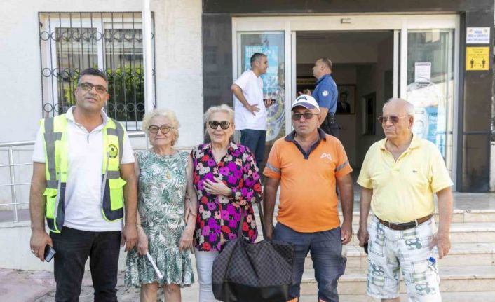 Belediye personelinden örnek davranış