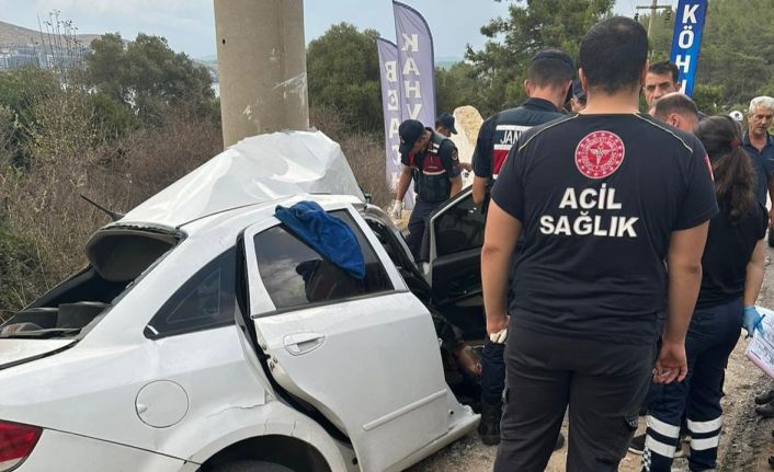 Bodrum’da trafik kazası: 1 ölü