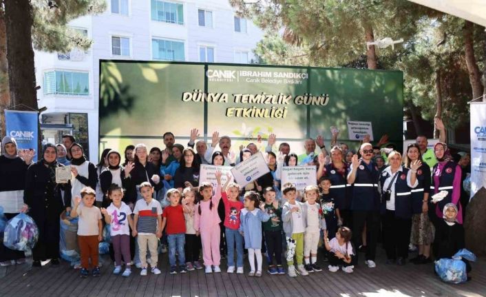 Canikli gençler temiz bir dünya için el ele verdi
