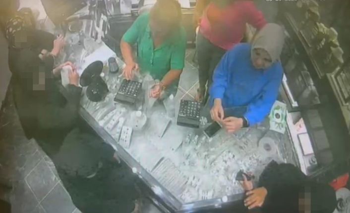 Çocukları hırsızlığa alet ettiler: Kaşla göz arasında 60 bin TL’lik yüzükler böyle çalındı
