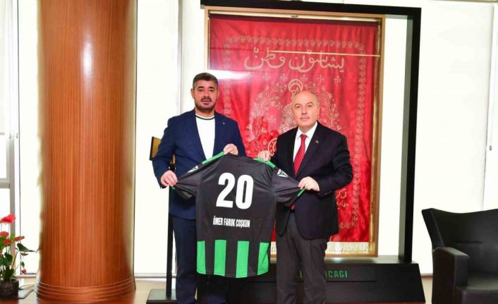 Denizlispor yönetimi Vali Coşkun’la buluştu